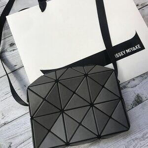 BAO BAO ISSEY MIYAKE Gray Cuboid Crossbody Bag